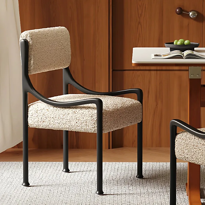

Office Nordic Dining Chairs Arm Design Relaxing Modern Chair Vanity Wooden Cadeiras Salas De Jantar Luxury Room Furniture