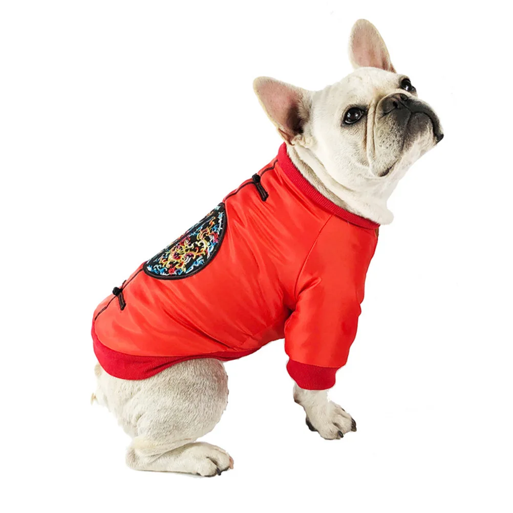 

Pet Suit Winter Dog Clothes Warm Coat XL Chest 54cm Soft Comfortable Material Daily Wear Photo Party Christmas Outfit Dog