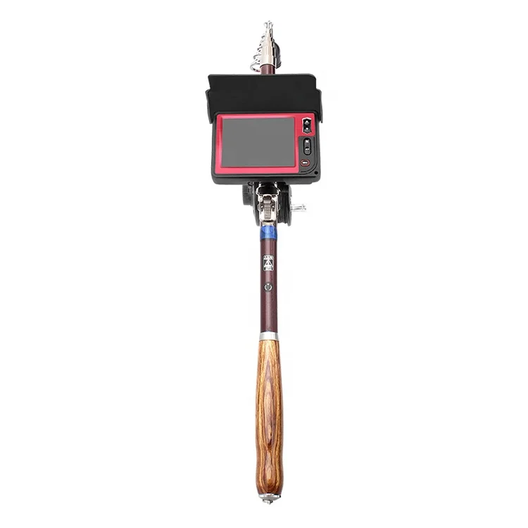 Full set of fishing kit 3.5-inch display 15M cable IP68 waterproof underwater camera 0.9M fishing rod, video photo 440K