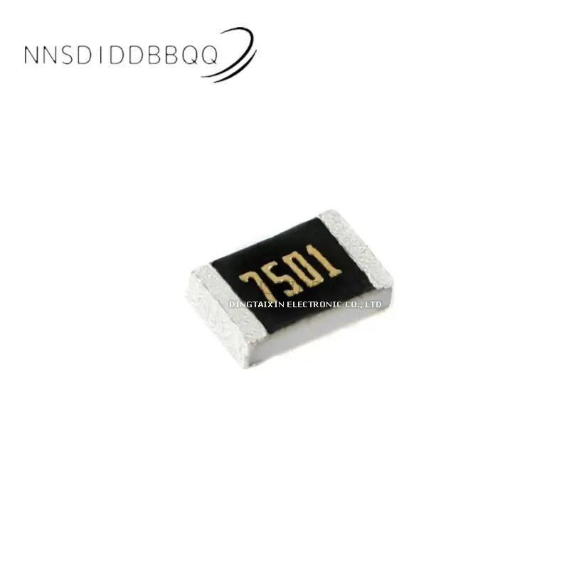 

50PCS 0805 Chip Resistor 7.5KΩ(7501) ±0.5% ARG05DTC7501 SMD Resistor Electronic Components