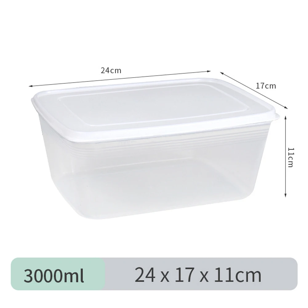 Food Storage Storage Box Transparent Kitchen Organization Vegetable Food Organization 20 15 9cm Modular Design 24 17 11cm