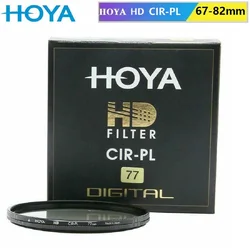 HOYA HD CPL CIR-PL muslimt Filter accessori per fotocamera polarizzatore sottile polarizzatore circolare per obiettivo fotocamera Nikon Canon Sony