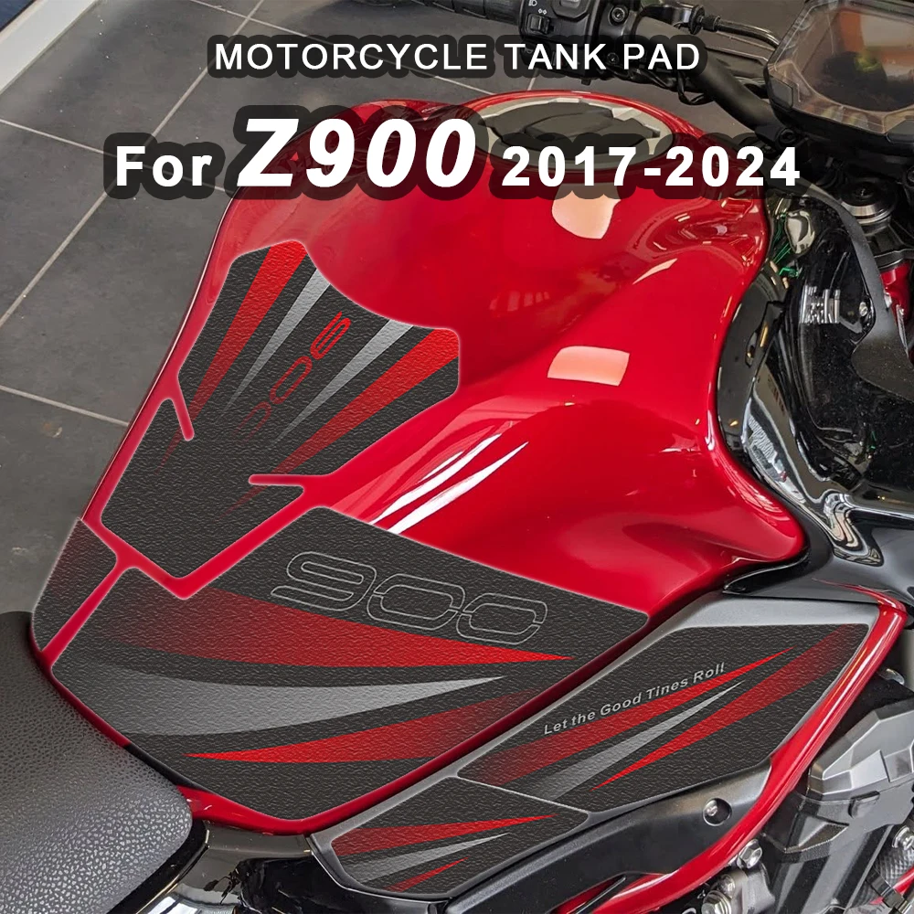 

For Kawasaki Z900 Z 900 z900 2017-2022 2023 2024 Motorcycle Tank Pad Protector 3D Non-slip Decals Motorbike Stickers Accessories