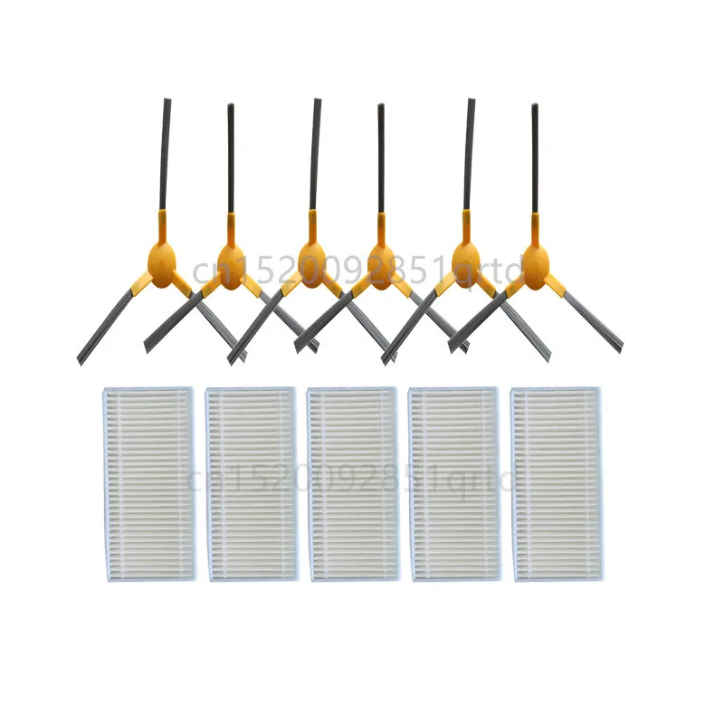 Robô aspirador de pó hepa filtro escova lateral para dexp MMB-300 mmb 300 aspirador de pó robótico peças reposição acessórios substituição