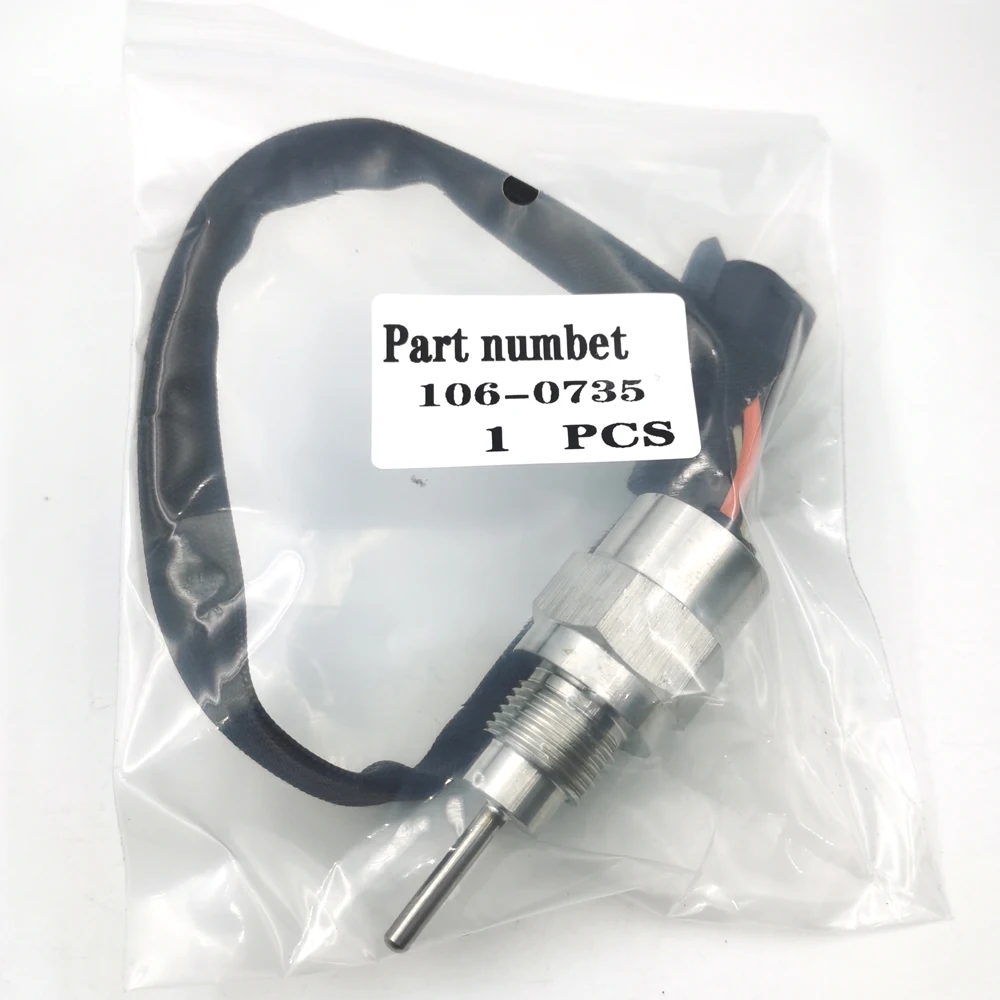 Oe:106-0735 1060735 Engine Temperature Sensor For Heavy Duty Control Gp erpillar Trucks 3176b 3126 3116 3406e