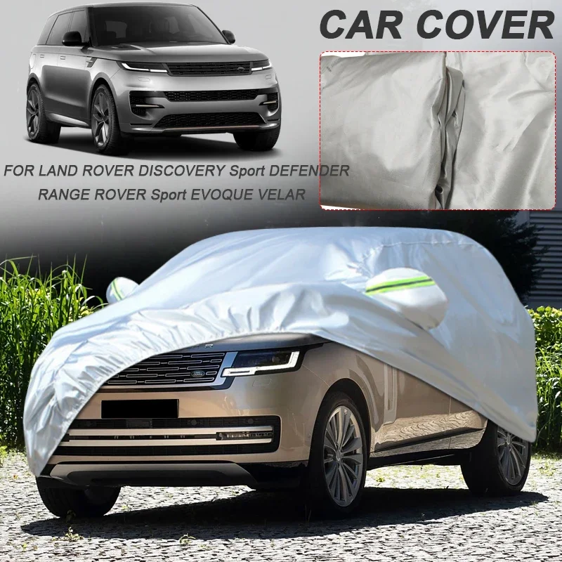 Car Single Layer Cover For LAND ROVER DEFENDER 2 4DOORS DISCOVER SPORT RANGER ROVER EVOQUE FREELANDER RANGE ROVER SPORT VELAR