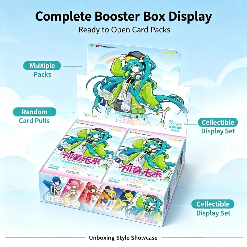 kayou-hatsune-miku-chanteuse-virtuelle-cartes-a-collectionner-volume-3-paquet-de-charmes-arc-en-ciel-cartes-a-collectionner-d'anime-pour-les-collectionneurs-d'anime