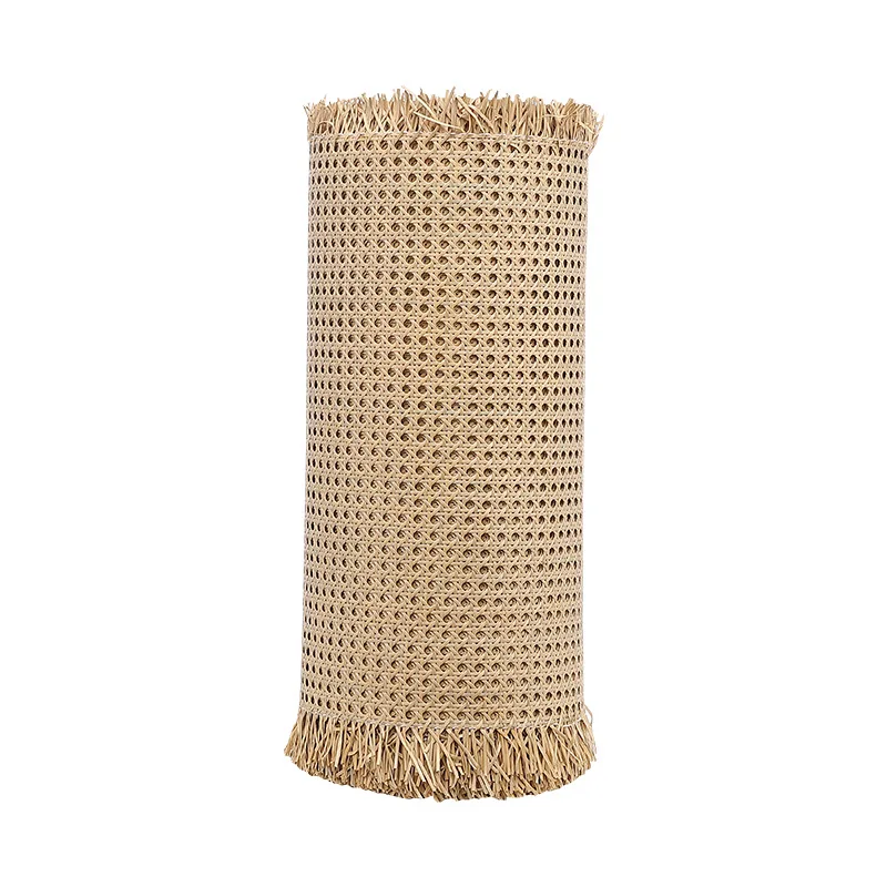 Vários tamanhos de plástico rattan octogonal decoração cane webbing real indonésia rattan decoração da parede móveis material de reparo quente