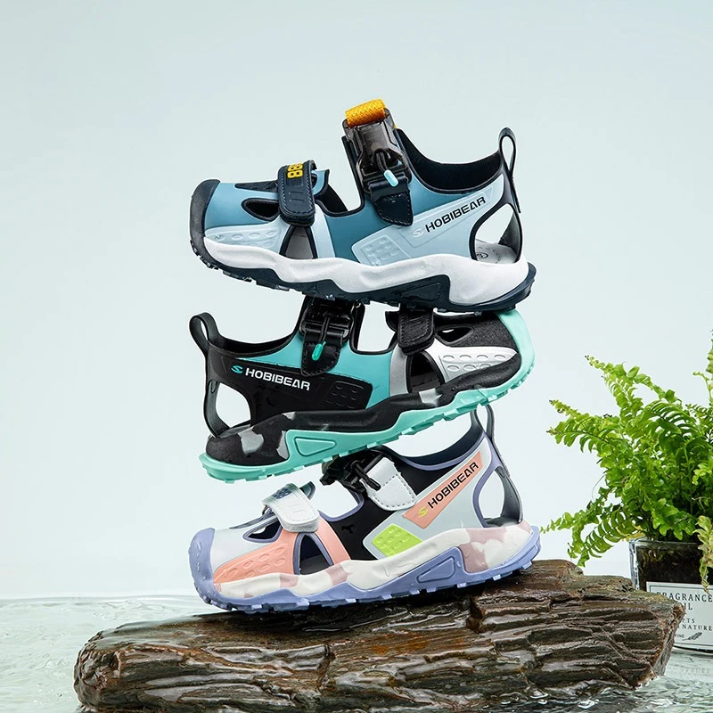 Breathable Sport Sandals Summer Sandals for Boys Girls Casual Beach Shoe Comfortable Soft Sole Kids Shoes Fashion Non-slip Shoes