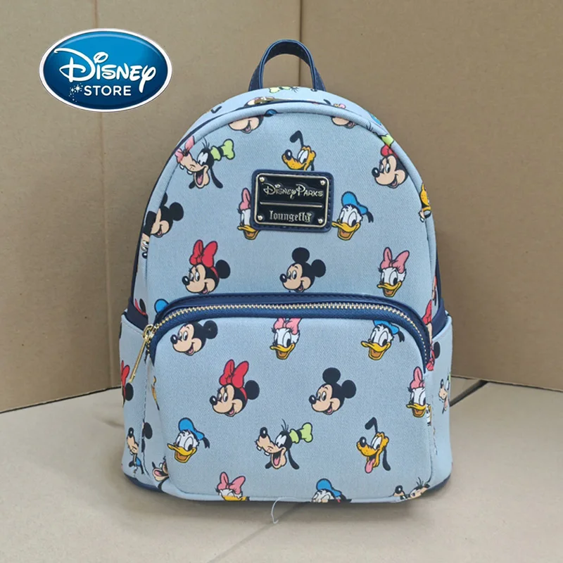 

Disney Mickey Mouse And Friends Mini Backpack Disneyland Storage Bag Cartoon Minnie Donald Duck Daisy