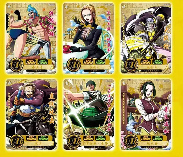 2022 Japan Anime One Piece Rare Cards Box rufy Zoro Chopper Bounty Collections CCG Card giochi da collezione giocattoli per bambini hobby