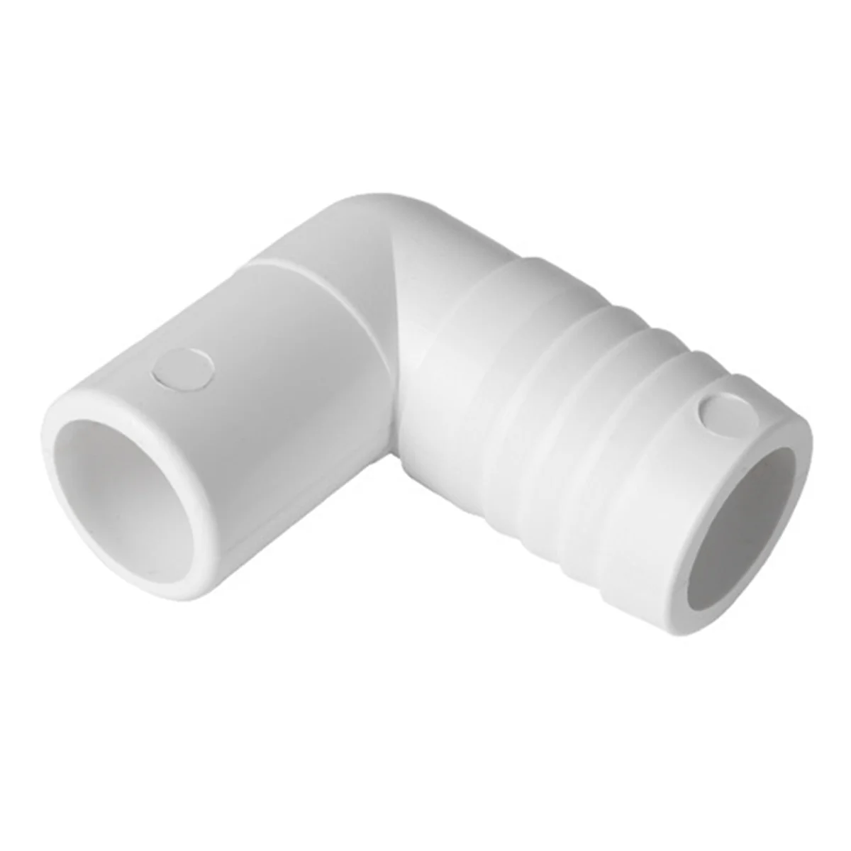 White Bilge Pump Small Drain Connector Water Tank Outlet Connector Hose Drain Connector