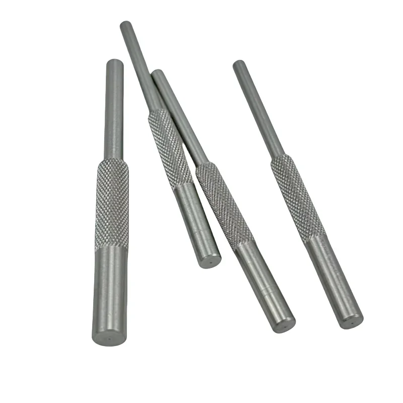 

Multi specification 4-piece steel coil pin starter hollow punch end tool kit 1/16 5/64 3/32 1/8