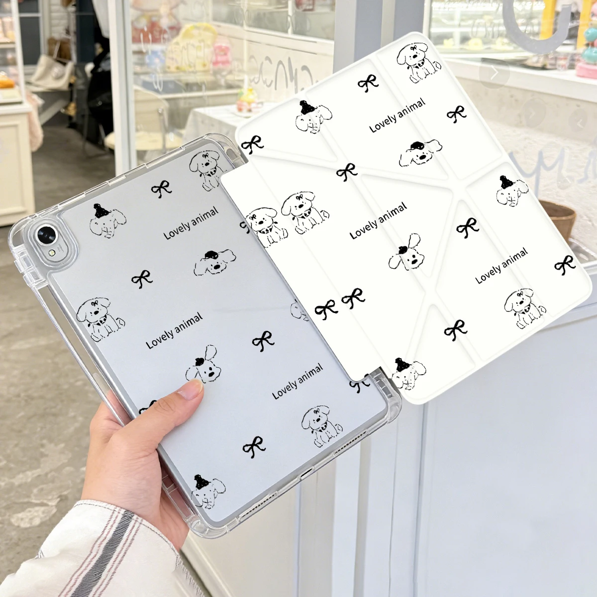 3+Y Fold Case For iPad10.2 7/8/9th iPad 11th 2025 SamsungS9 S10 Plus 12.4 SamsungS7 11 iPad 4/5th 10.9 Huawei 11 2021-2023