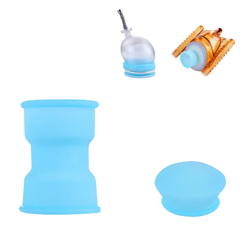 Sleeve for Penis Extender Pump Enlargement Accessories Silicone Glans Protector Cap Replacement for Dick Stretcher Clamping Kit