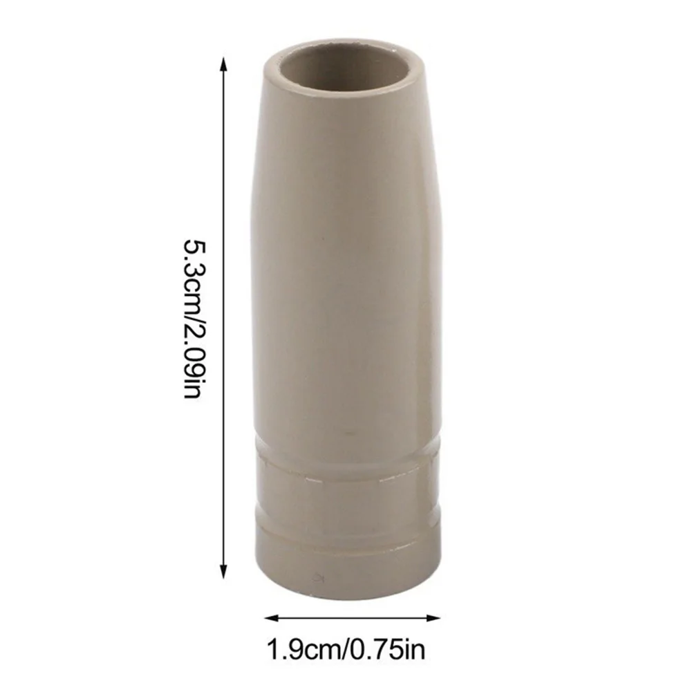 5PCS For MIG Welding Nozzles with Non-Stick Coating for 15AK for torch Systems Optimized Geometry for Better Shielding Gas