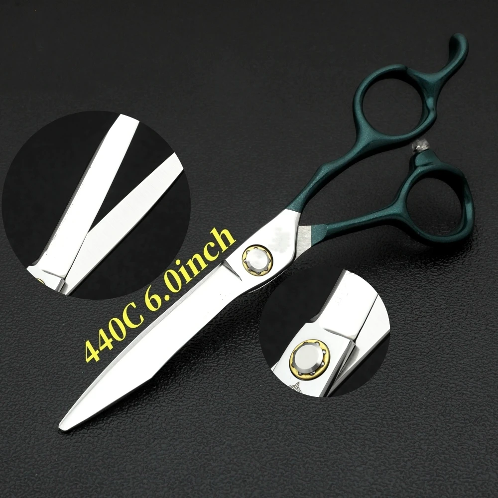 Professional Salon Barber Scissors Tool Accessories Multifunctional thinning scissors 440C 5.5-6-6.5-7inch Customized LOGO