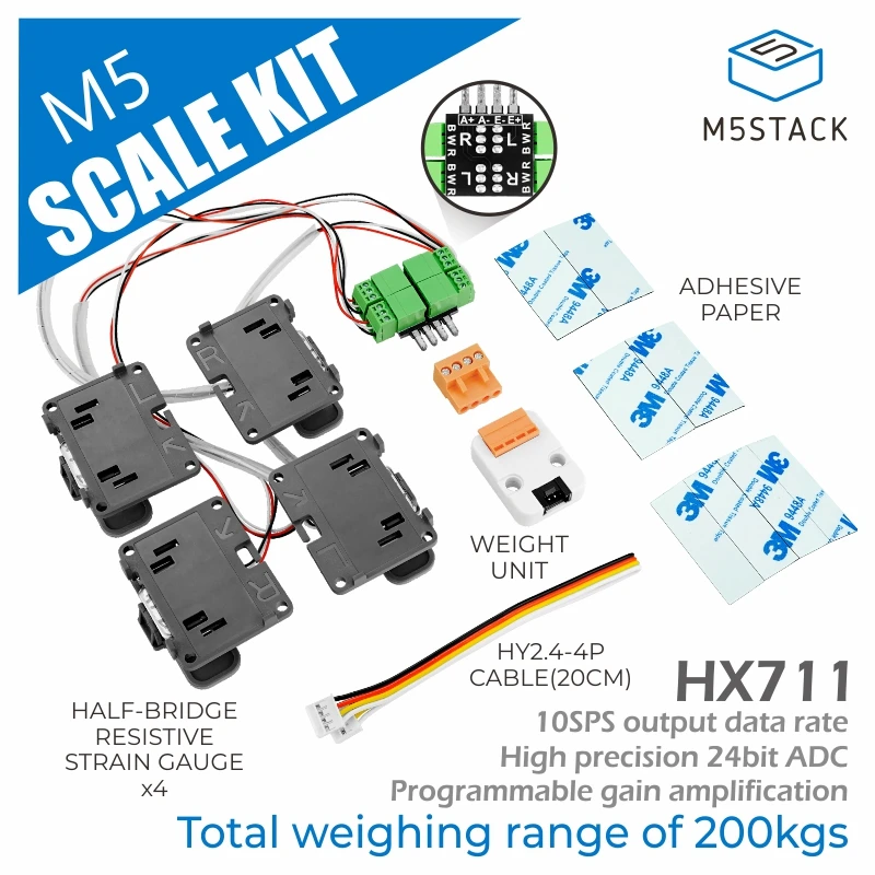 Официальный комплект весы M5Stack с весовым блоком