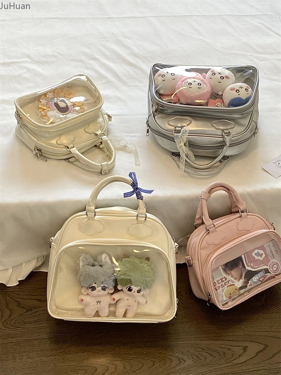 

Японский милый милый женский рюкзак в стиле Лолиты, детские сумки 15 см, большая вместительная облако, детская долина, двойного назначения, сумки-мессенджеры для бара, сумки lta