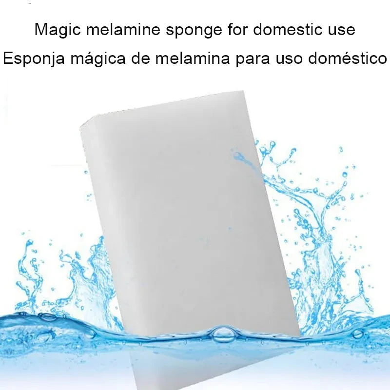 Esponja mágica de melamina para uso doméstico