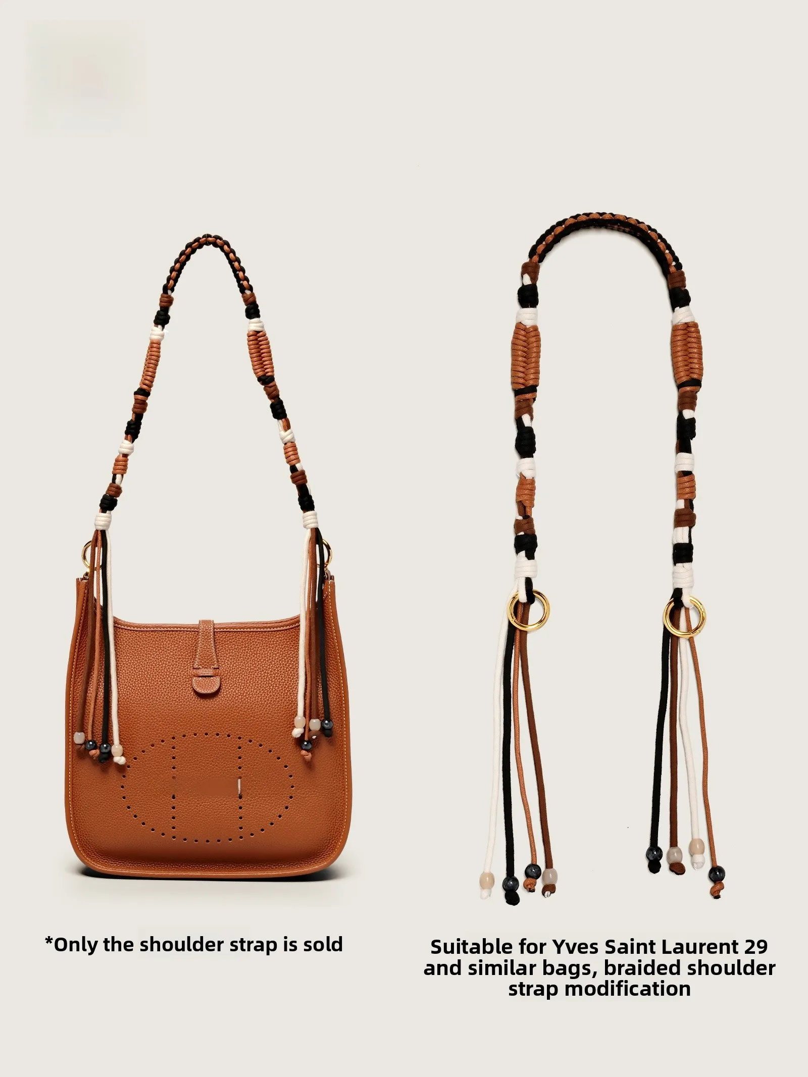 jiaotu-compatible-avec-le-sac-a-bandouliere-en-coton-tisse-cire-hermes-evelyn29-accessoires-de-fixation-a-boucle-de-ceinture