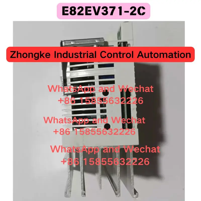 Used OEM disassembled parts E82EV371-2C frequency converter Functional test OK Fast Shipping