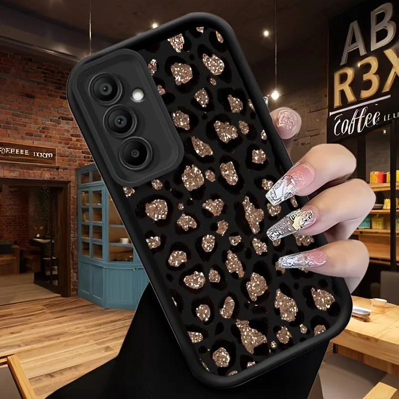 Leopard Print Soft Silicone Phone Case For Samsung Galaxy S26 S25 S24 S23 S22 S21 S20 Note20 Ultra Plus FE Shockproof Back Cover - view 3