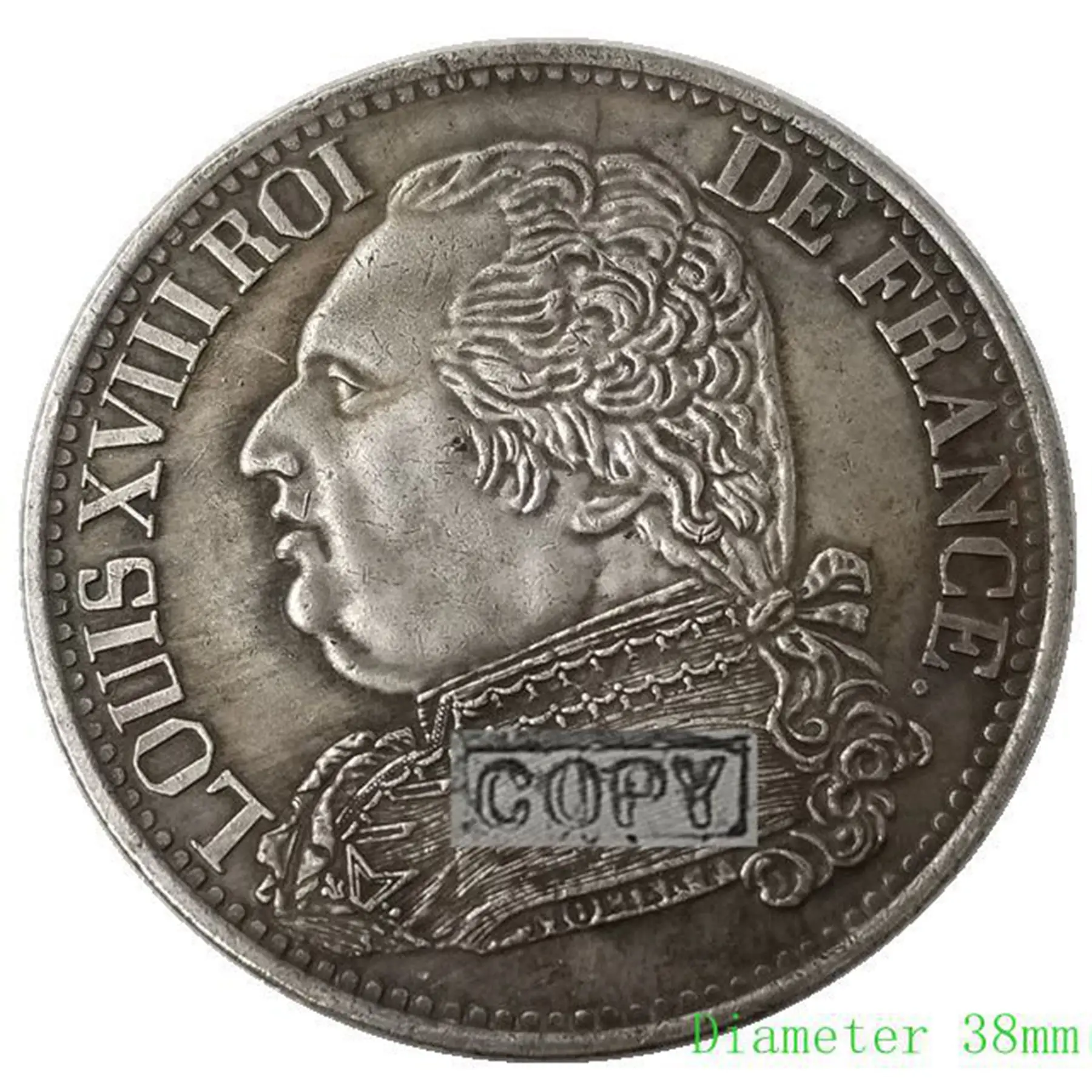 

1815 French Louis XIII replica old coin industrial decoration commemorative silver coin collector decorative coin