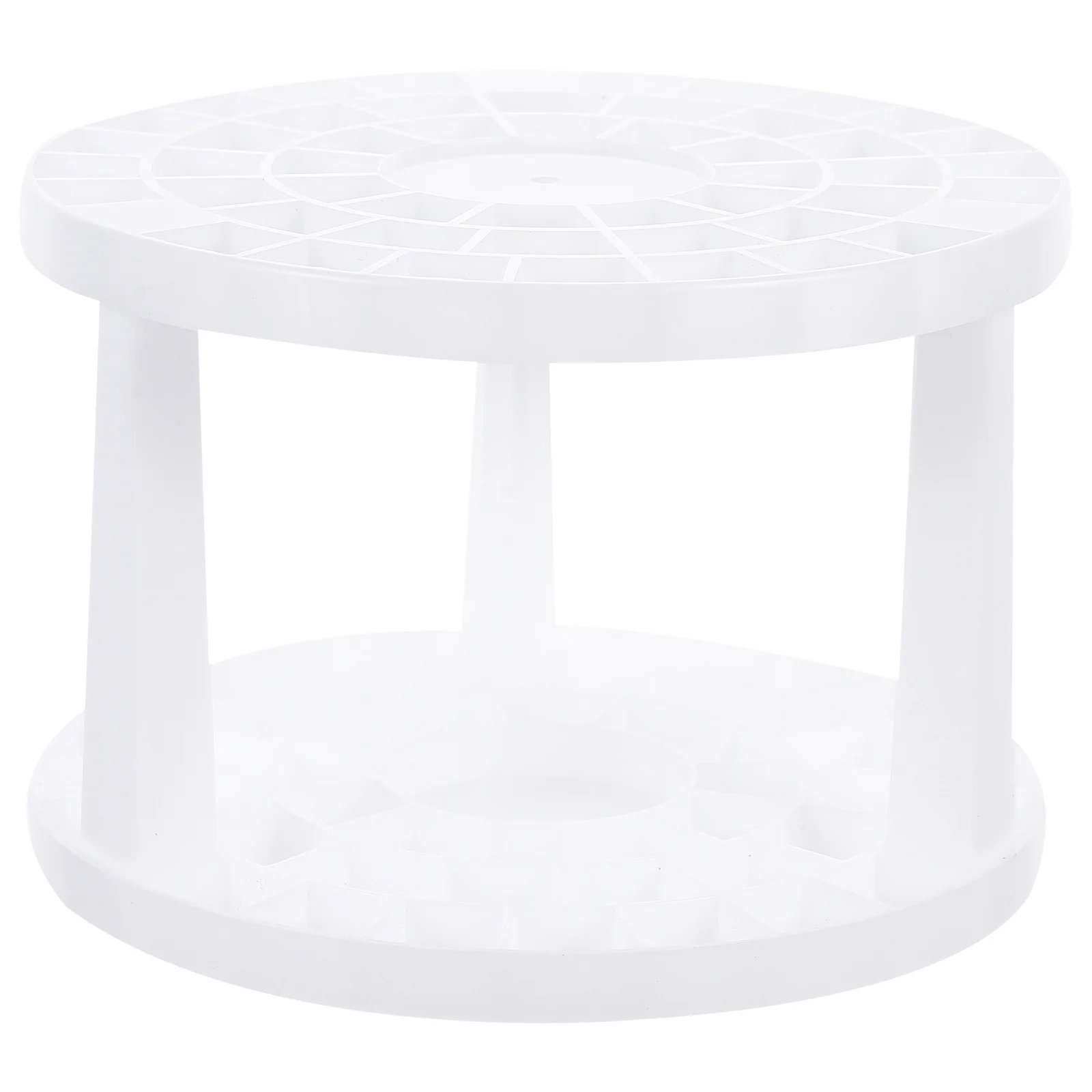 حامل قلم متعدد الوظائف 49 فتحة التصميم الإبداعي فرشاة قلم رصاص تخزين الرف لمكتب المدرسة المنزل سطح المكتب ديكور المنظم #4