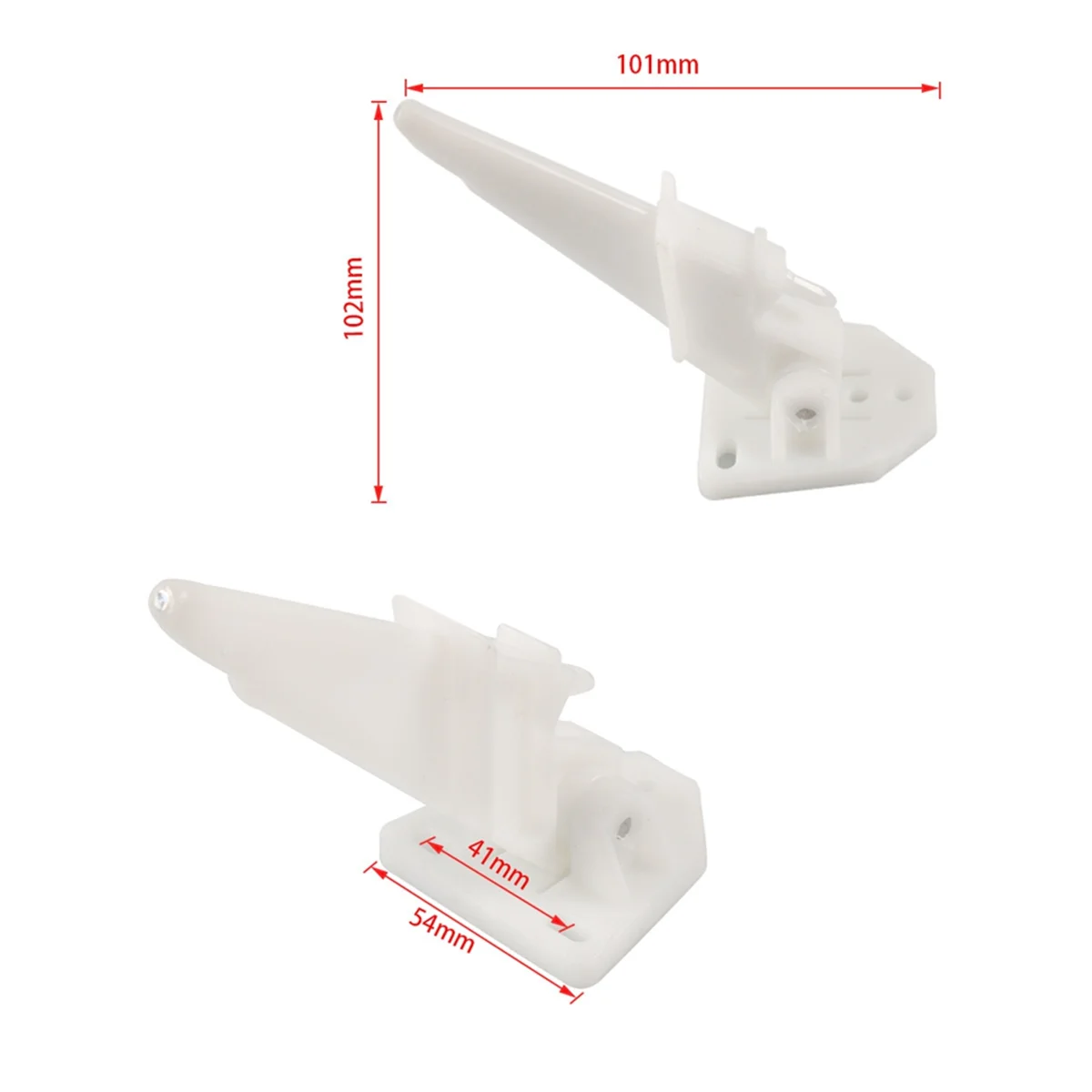 QUAI-ITMarine مقياس تدفق اليخوت لعداد السرعة بالضغط الهيدروليكي 20 قدم (6 أمتار) أنبوب PVC مع قذائف المشابك والمسامير