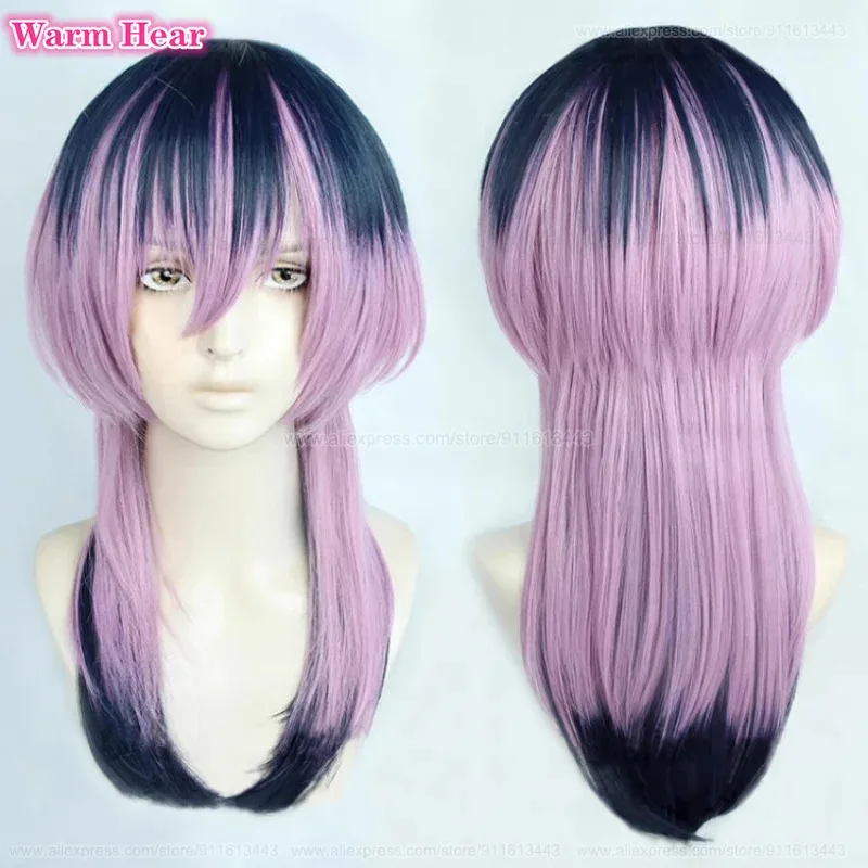 

Аниме синтетические Cos Rindo косплей парики Haitani Ran наклейка термостойкие волосы Хэллоуин вечерние унисекс + шапочка для парика