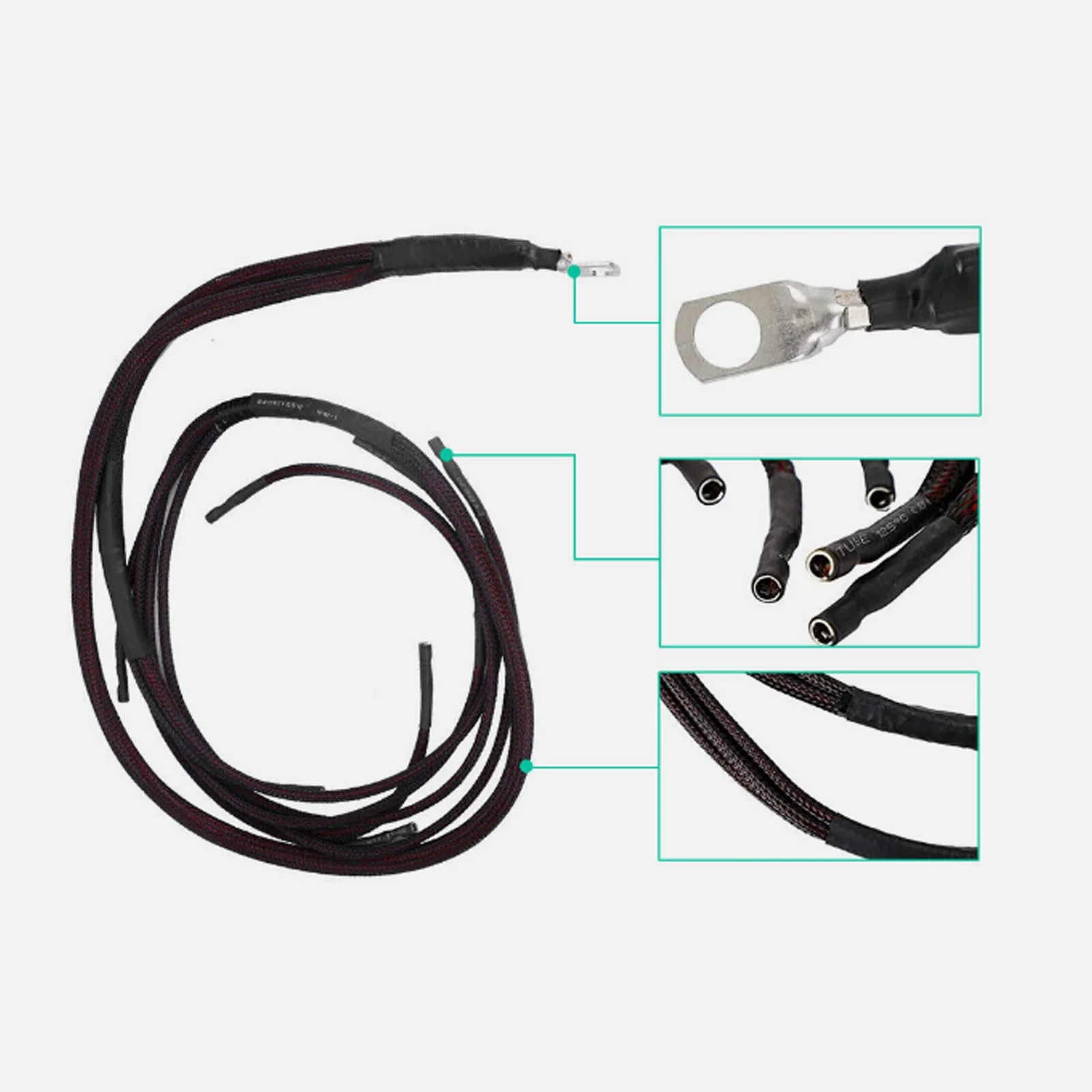 

Glow Plug Harness Wiring Professional Glow Plug Power Cable for Super Duty Trucks E‑Series Vans F‑450 7.3L IDI NON Turbo