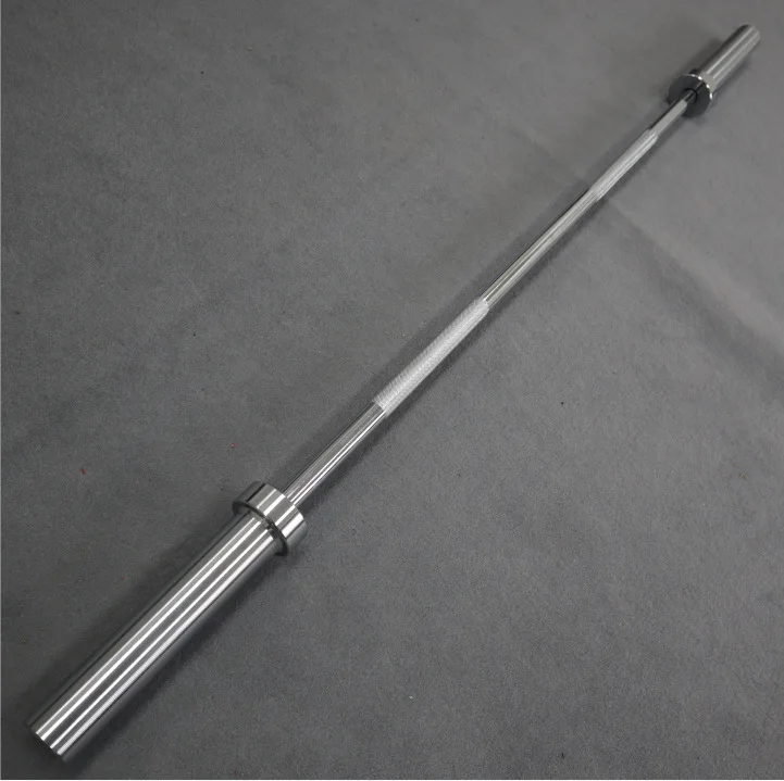 Barbell Bar, Gym Weight Lifting Bar, Home Straight Bar for Squat & Snatch, Large Sleeve  Bar for Weight Plates
