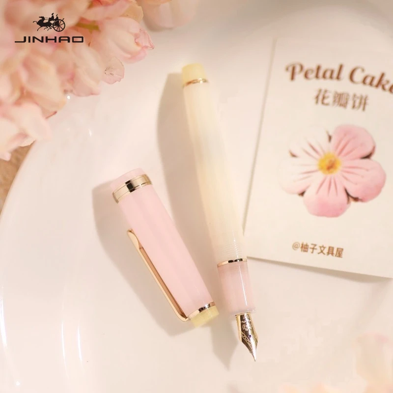 JINHAO 82 Füllfederhalter 2026 Limited Flower Series EF/F/M Macaron Color Kalligraphie-Stift Büro- und Schulbedarf Schreibwaren