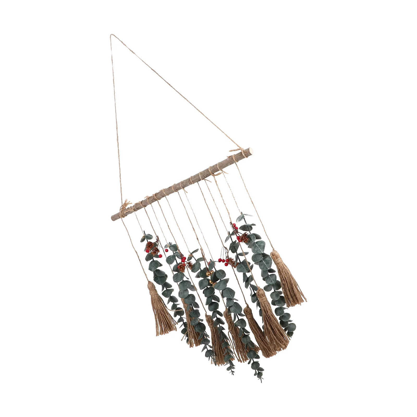 

Eucalyptus Leaf Wall Hanging Decorative Pendant Indoor Outdoor Home Decor Housewarming Present Fake Eucalyptus Design Pendant