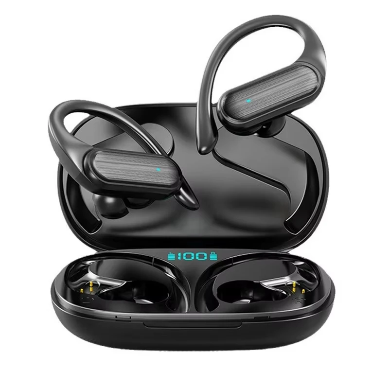 The A520 Wireless BT Headphones Feature High-Quality, High-Definition Sound, Stereo Earbuds, Sweat-Proof Touch Lights
