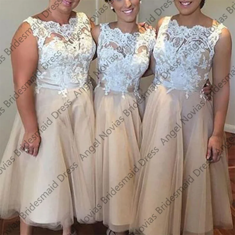 

Plus Size Ankle Length Bridesmaid Dresses 2026 Wedding Party Dress Robe Mariage Invite robe demoiselle d'honneur de mariage