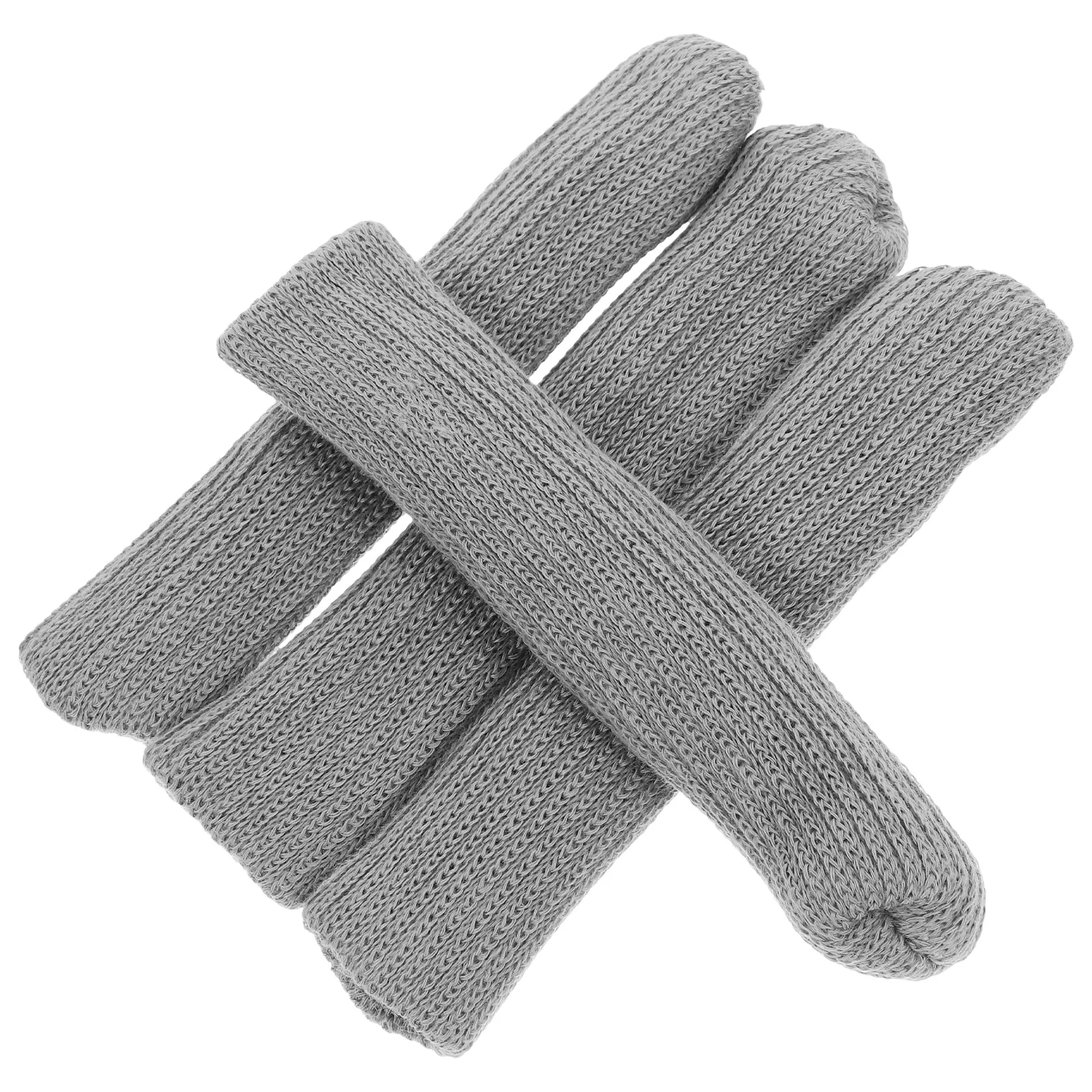

4pcs Door Handle Protective Cover Knit Sleeve For Heat Cold Resistance Safety Cabinet Knob Covers Winter Door Handle