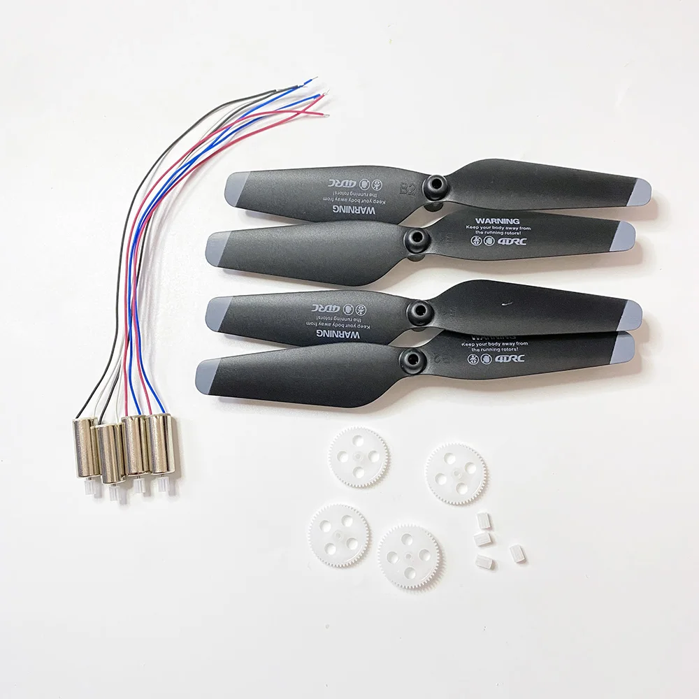 4DRC V14 V12 RC Drone Gear Spare Parts 4D-V12 Propeller Blades Motor Engines