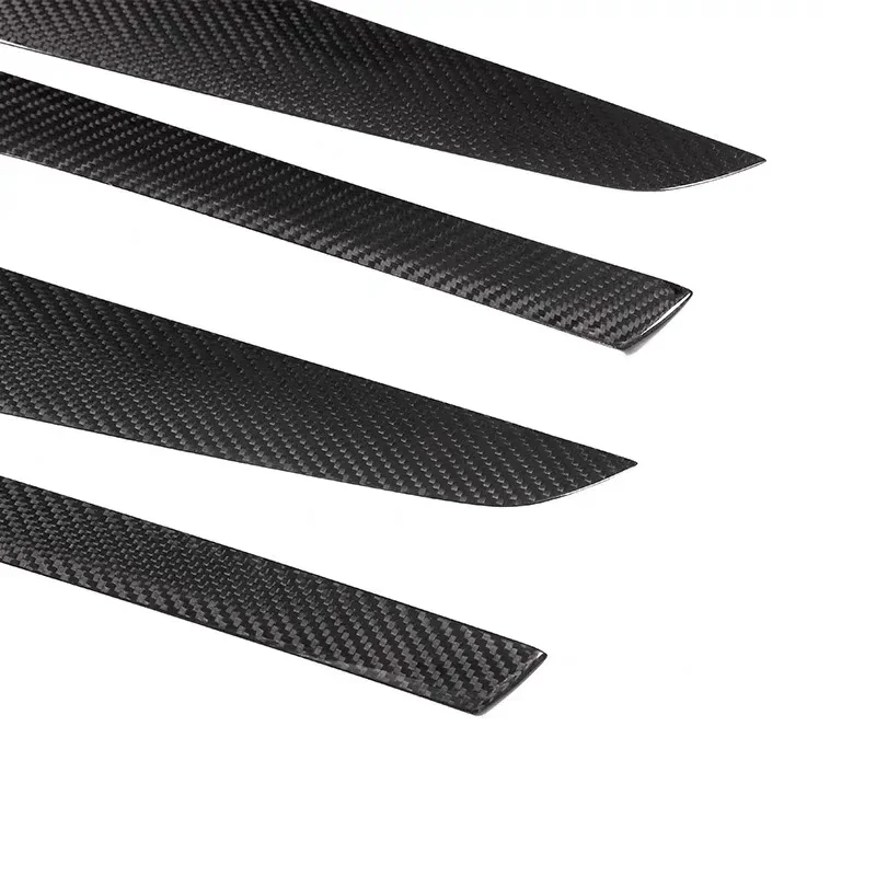 Nieuw! Voor BMW X5 F15 2014 2015 2016 2017 2018 Real Carbon Fiber Binnendeur Panel Decoratie Cover Molding Trim Interieur December C