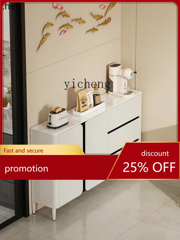 ZML dining side cabinet modern simple ultra-thin locker living room integrated wall storage extremely narrow storage tea cabinet