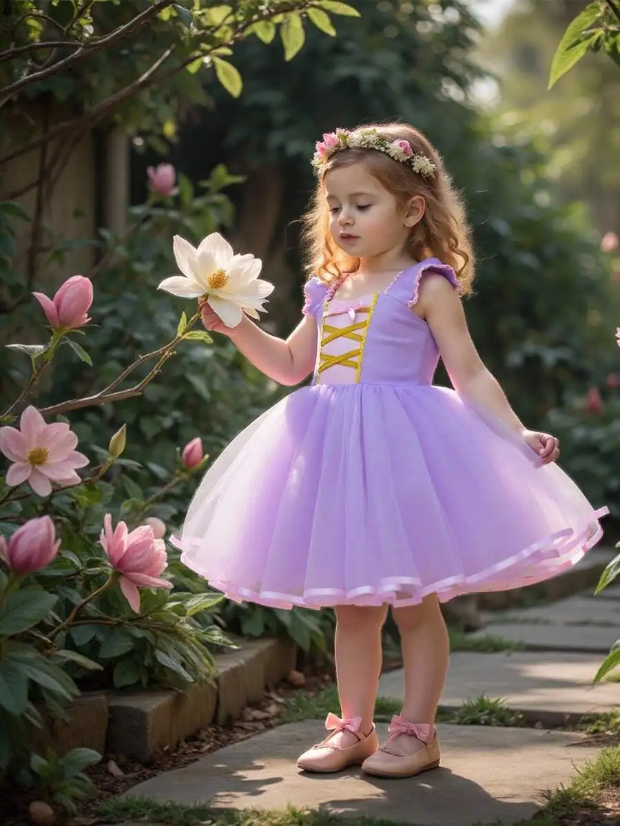 

Purple Elegant Tulle Evening Dress For Formal Occasions