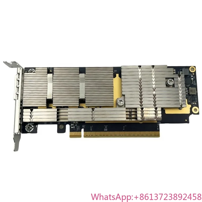 

Карта сетевого интерфейса PCIe 5.0 X16 Ethernet, однопортовый адаптер OSFP 200 Гбит/с MCX75310AAS-HEAT для серверного применения