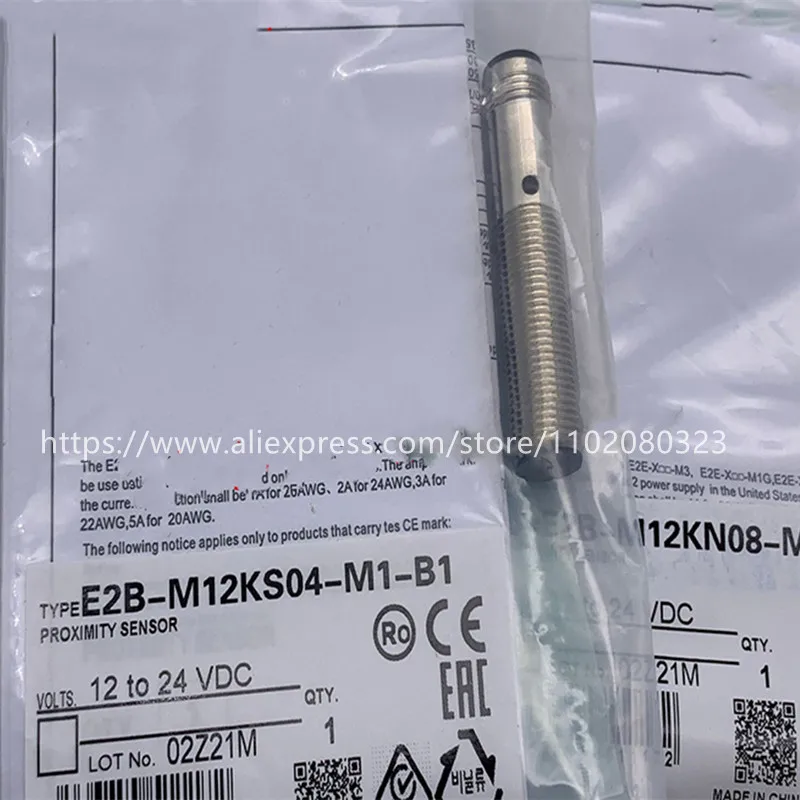 Novo Sensor de Proximidade Pcs E2b-m12ks04-m1-b1 E2b-m12ks04-m1-b2 E2b-m12ks04-m1-c2 E2b-m12ks04-m1-c1