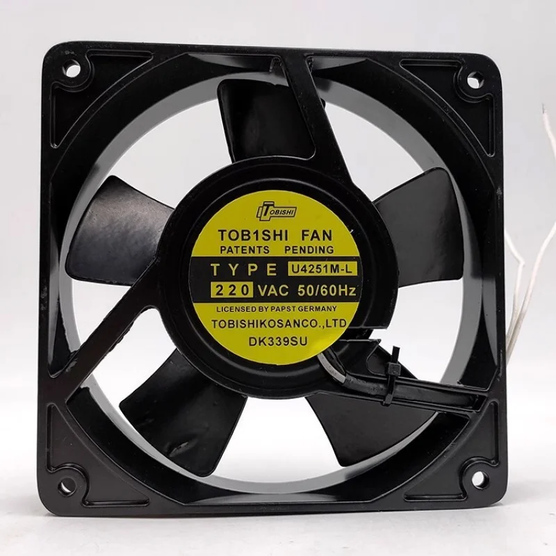 

H FOR TOB1SHI U4251M-L 220VAC 12025 12CM All-Metal High Temperature Cooling Fan