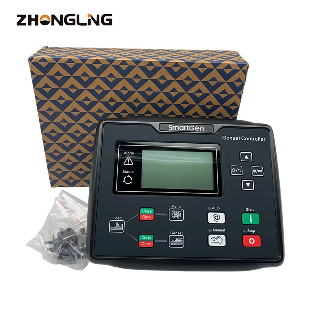 Smartgen HGM6120N Diesel Generator Controller AMF Auto Start Stop Control Module Panel 6120U Parts Replacement High Accessory