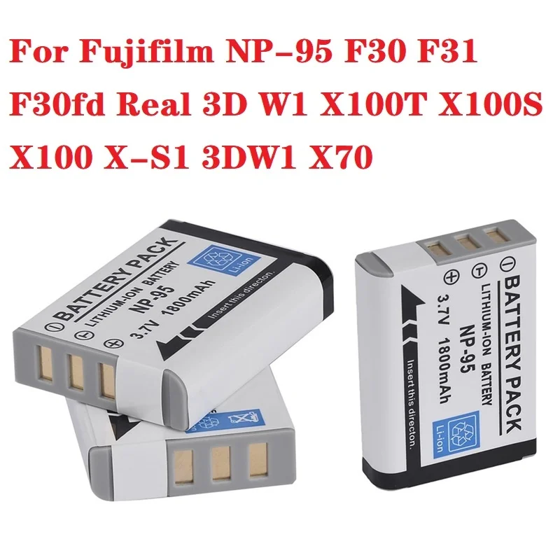 Fujifilm X100 batería de repuesto ion-litio NP-95 - imagen 4