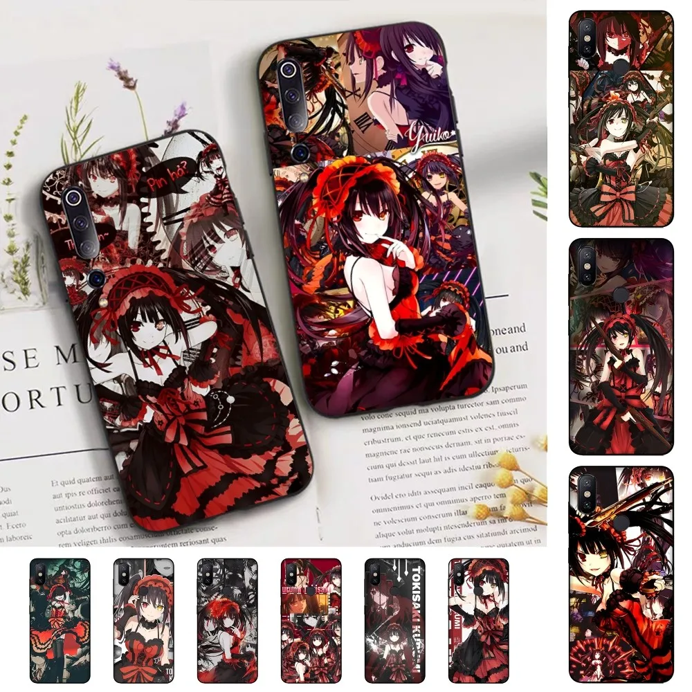 Kurumi Tokisaki Date A Live Phone Case For Xiaomi Mi 5X 8 9 10 11 12 lite pro 10T PocoX3pro PocoM3 Note 10 pro lite