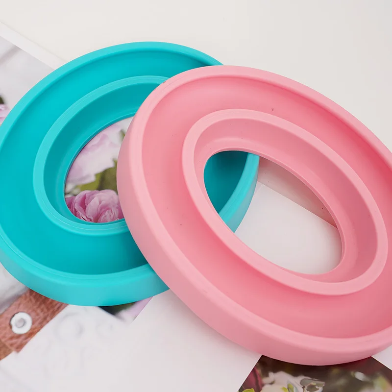 Picture 3: 2025 The New Hot-selling Oval Rubber Ring Bobbin Storage Ring Storage Box Simple Creativity Personality Bobbin Storage Tool