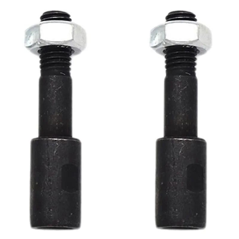 AAAC-2 Pack Shaft Arbor Extender,เครื่องบดม้านั่งเพลาขยาย, 8 มม.ถึง 10 มม.มอเตอร์อะแดปเตอร์อาร์เบอร์ชุดสํารองเพลาแบบเกลียว